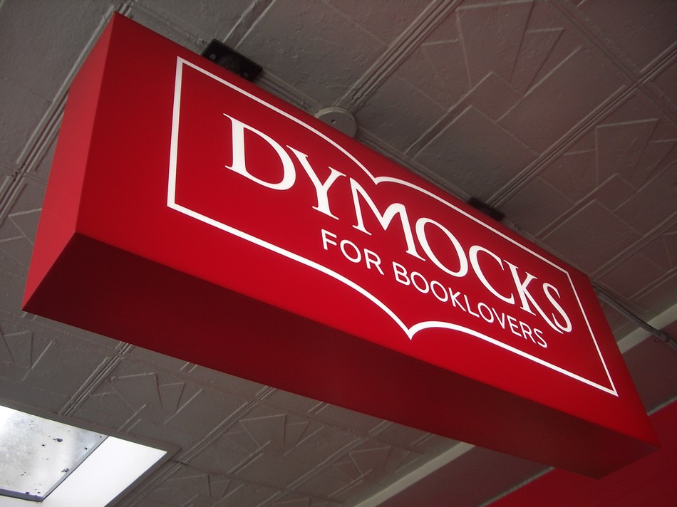 Lightbox Signage - Dymocks